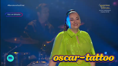 Camela En Benidorm Fest (03-02-2024) (oscar-tattoo)