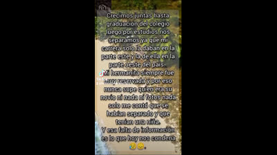 Historia de personas contandonos sus experiencias de forma anónimas conocelas ya!!!